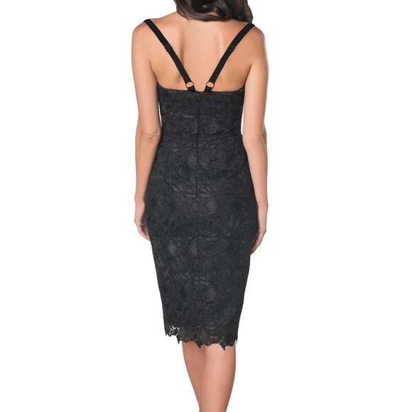 Dress the Population Katya dress black size Medium NWT - Picture 2 of 2